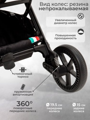 Коляска прогулочная Sweet Baby Colibri Plus фото 4