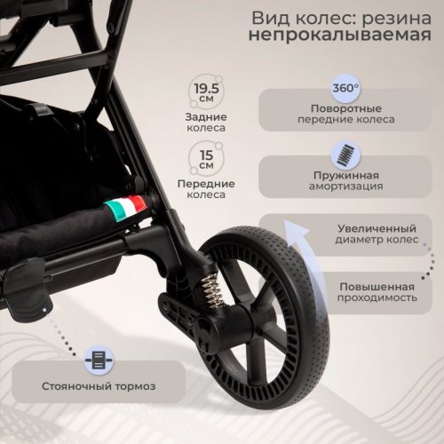 Коляска прогулочная Sweet Baby Aura Plus фото 8