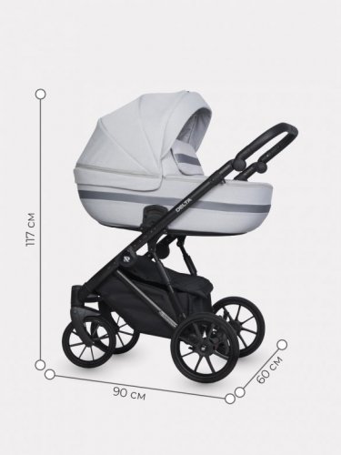 Коляска модульная 2 в 1 Riko Basic Delta фото 7