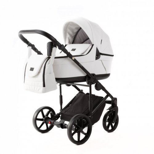 Коляска модульная 2 в 1 Adamex LOCCO LIGHT DELUXE (экокожа)