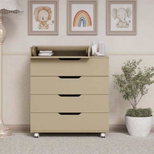 Комод Incanto LUNNA BREEZE 800/4 МДФ