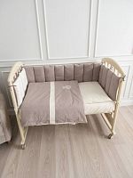 Комплект Lappetti "Organic Baby Cotton" для прямоугольной кроватки арт.6115