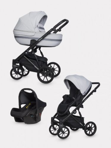 Коляска модульная 3 в 1 Riko Basic Delta фото 7