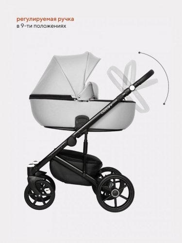 Коляска модульная 2 в 1 Riko Basic Ozon фото 4