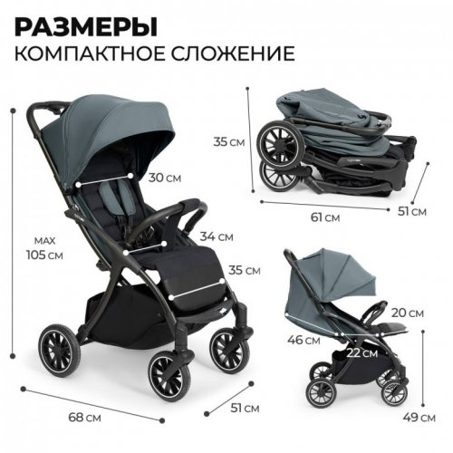 Коляска прогулочная Agex Mini LX 2025 фото 4