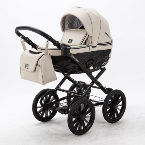 Коляска классическая 3 в 1 Adamex Chantal Retro Delux